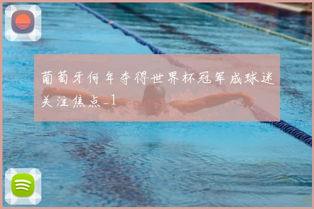 葡萄牙何年夺得世界杯冠军成球迷关注焦点_1